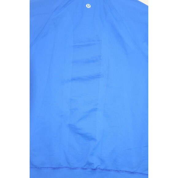 Lululemon Womens Blue Athletic Zip-Up Jacket With Pockets Size S Yoga Gym - Picture 9 of 10